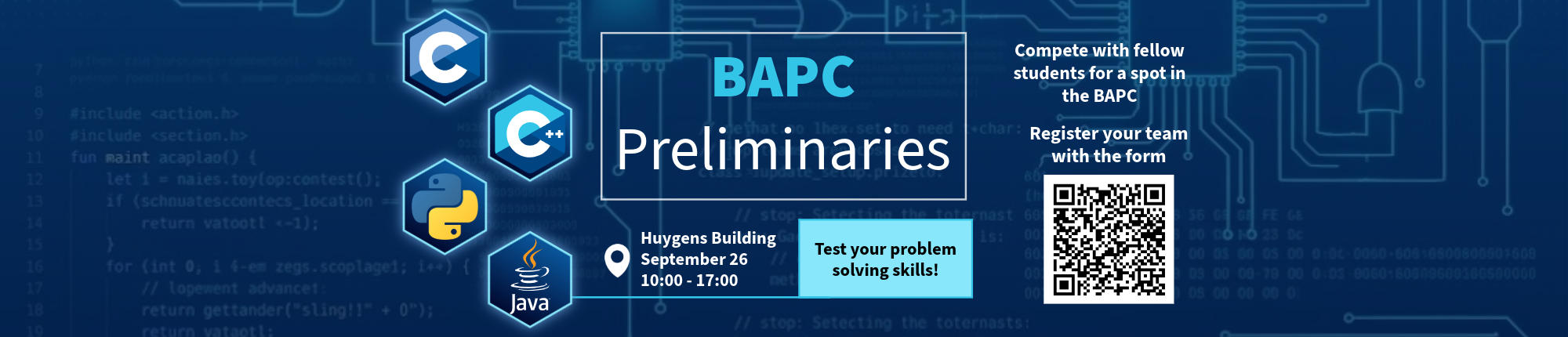 BapC Preliminaries