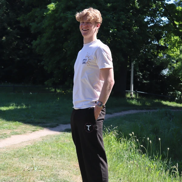 Thalia Black Sweatpants